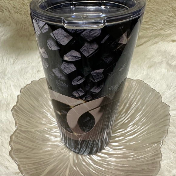 Stylish Black and Pink Tumbler - Picture 4 of 13